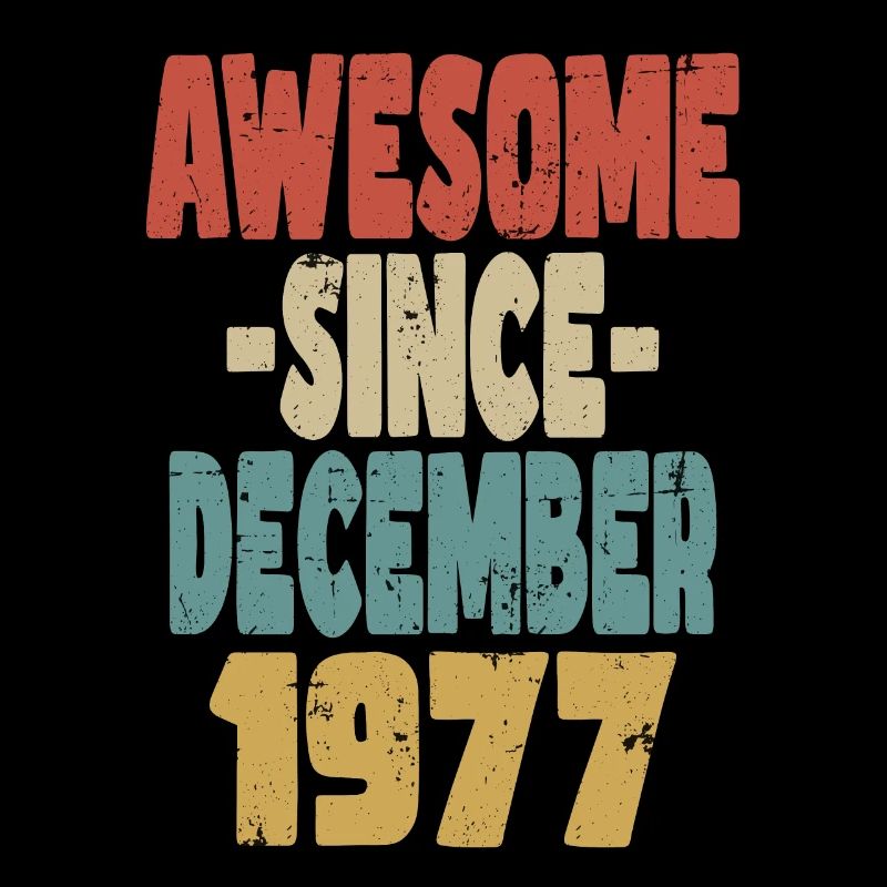 Génial Décembre 1977