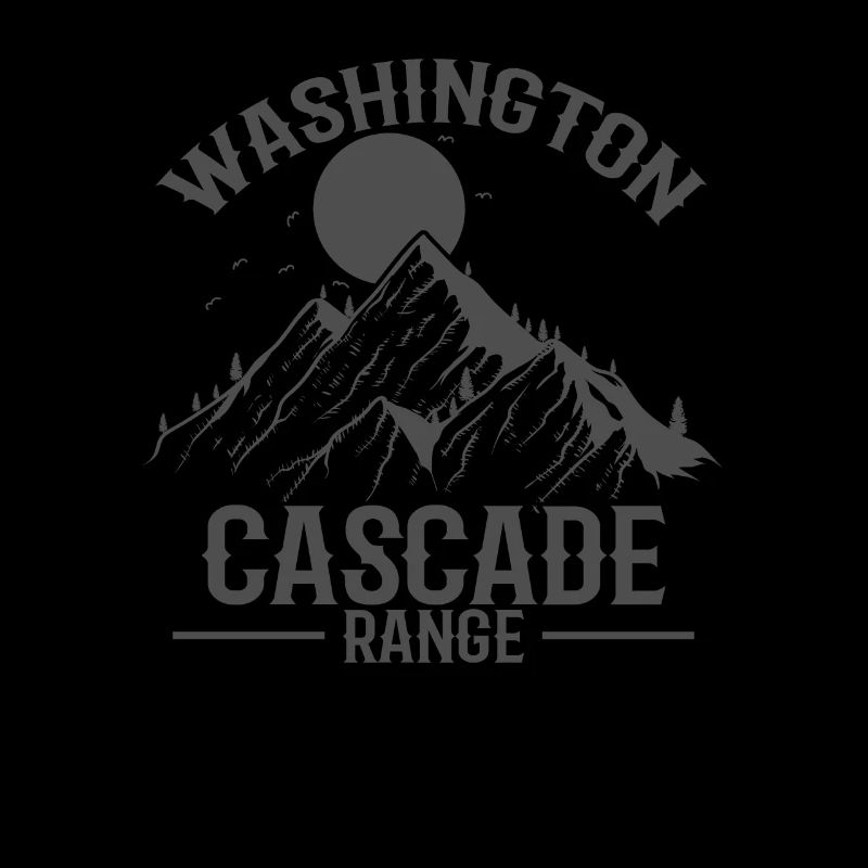 Washington Cascade Range Pazifischer Feuerring