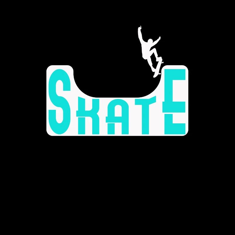 Skate Halfpipe Skateboard