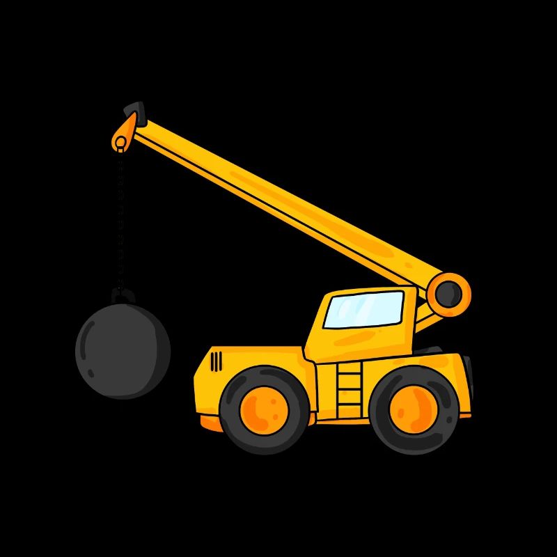 Grue de démolition