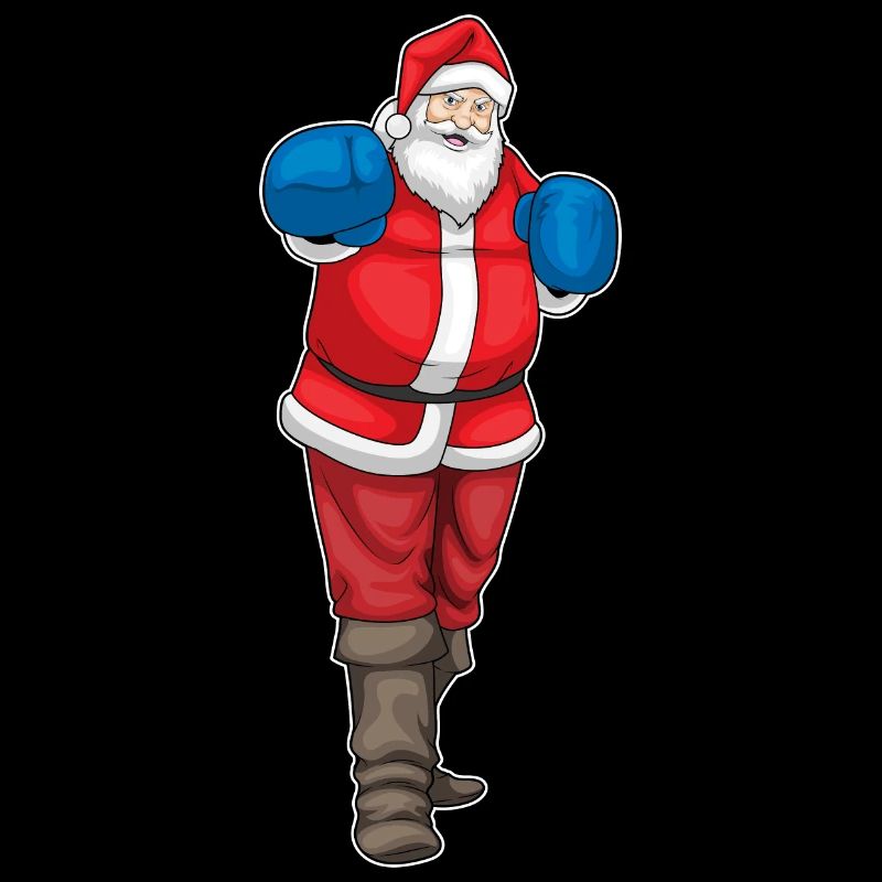 Weihnachtsmann Weihnachten Boxer