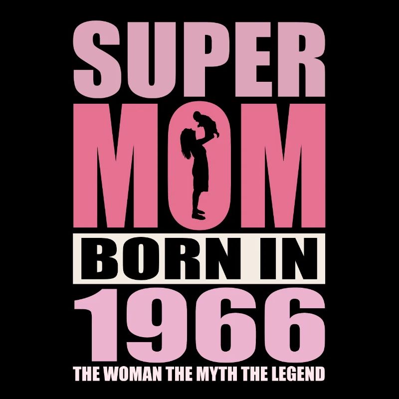 Mama Geburtstag 1966 | Super Mom