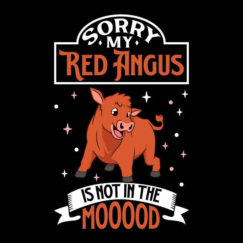 Not in the mood - Red Angus