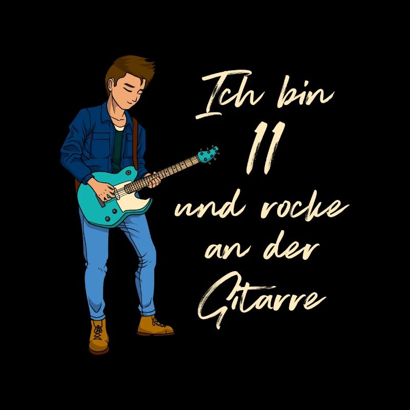 Ich bin 11 - Jungen Gitarrist