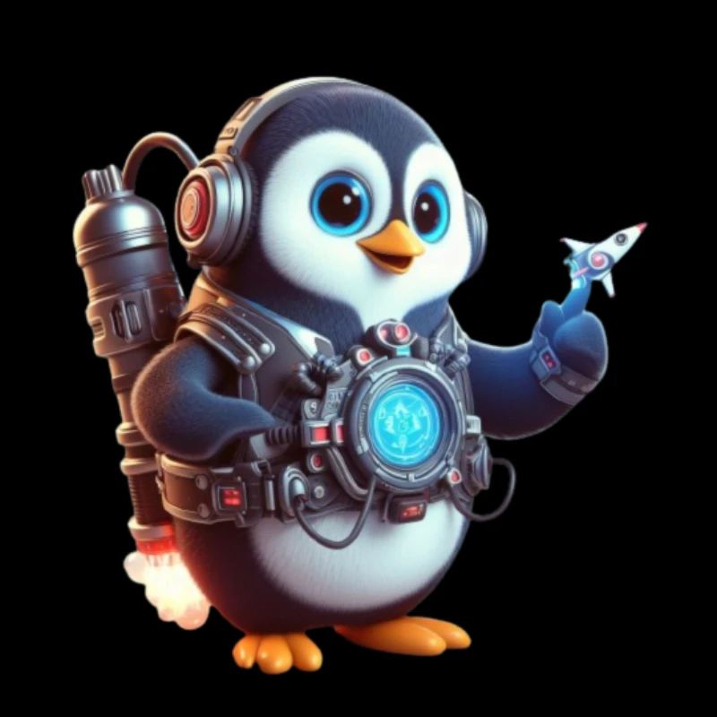 Futuristic Penguin 2