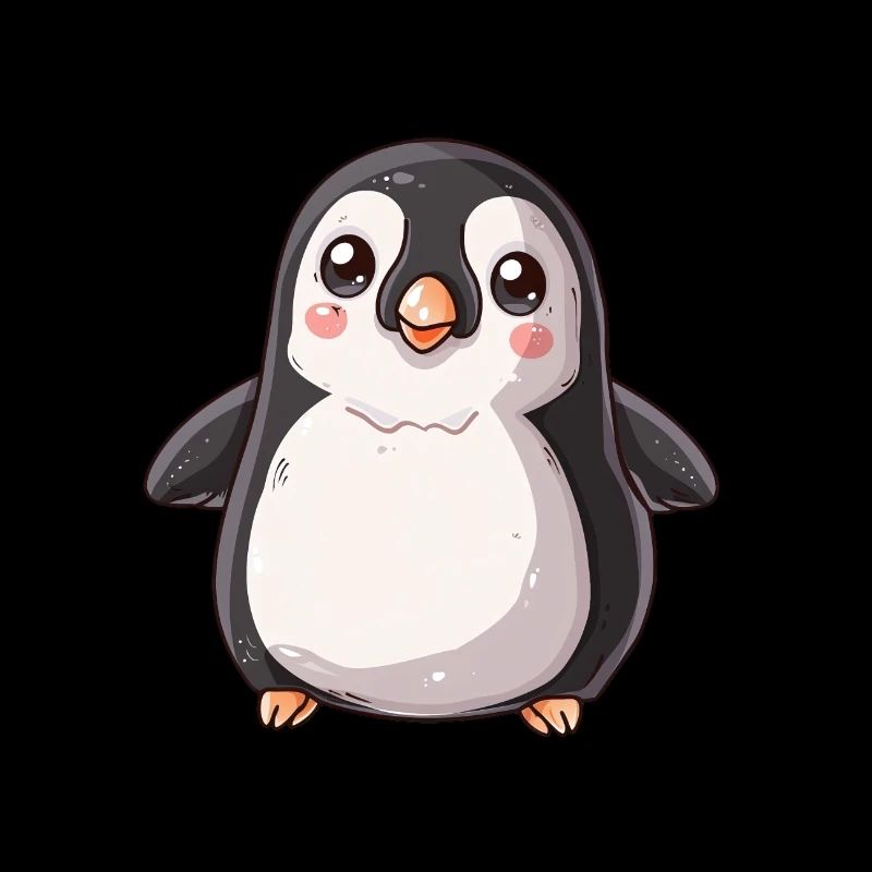 Cute penguin for animal lovers