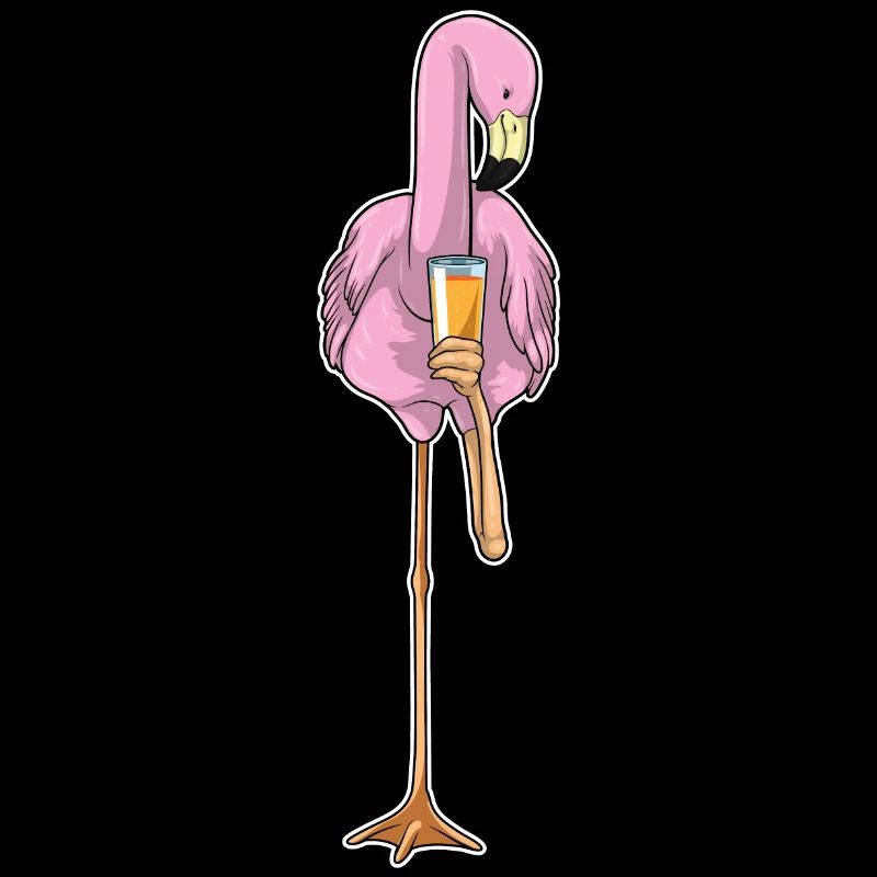 Flamingo Orangensaft