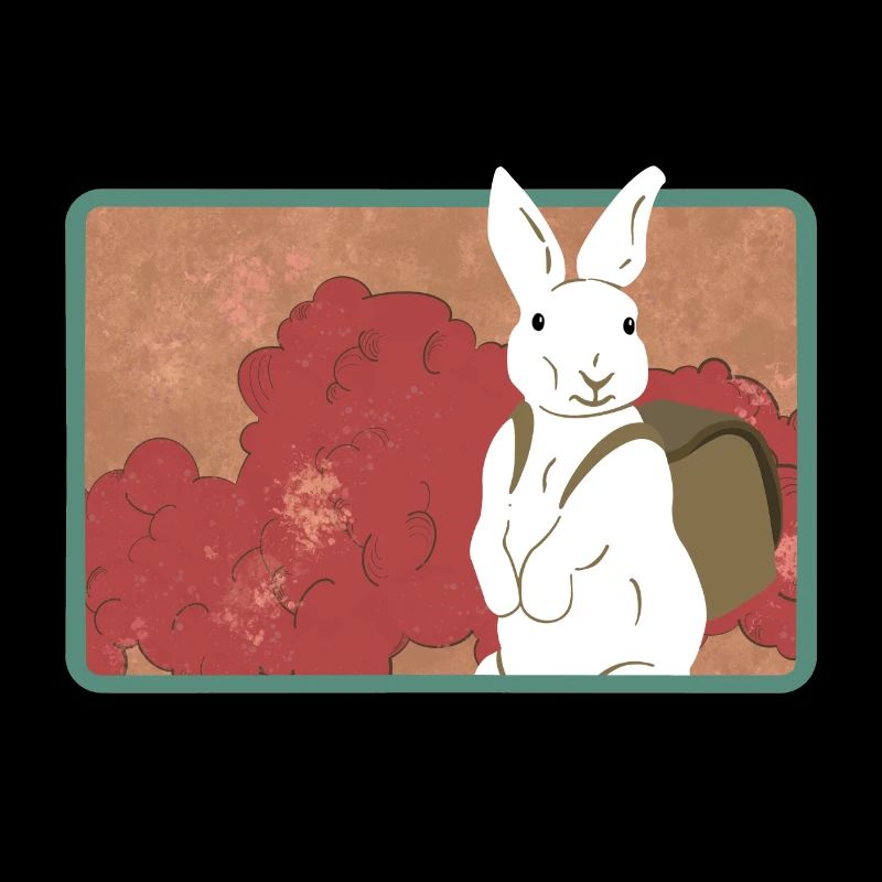 Laufender Hase