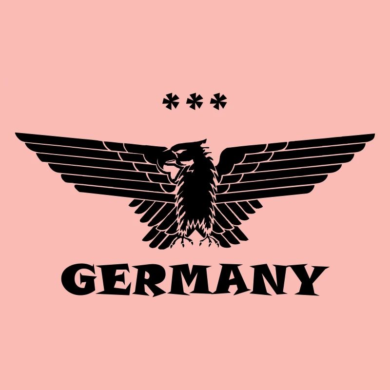 Deutsdchland Adler Germany black