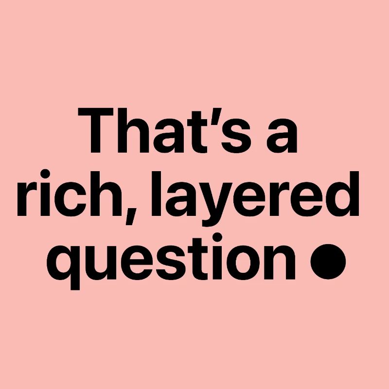 C’est une question riche et complexe