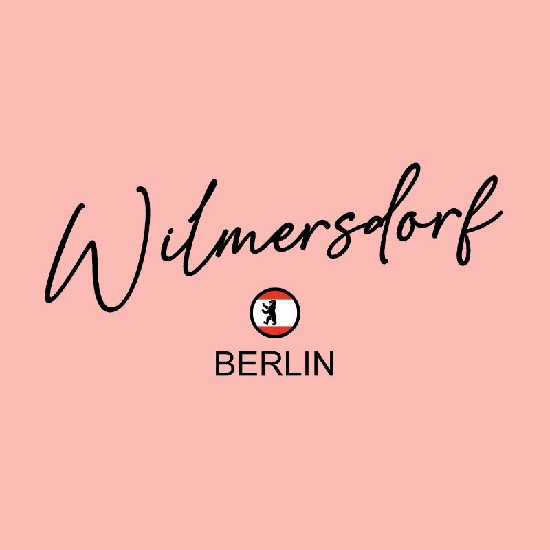 Wilmersdorf - Drapeau de Berlin - Ours de Berlin