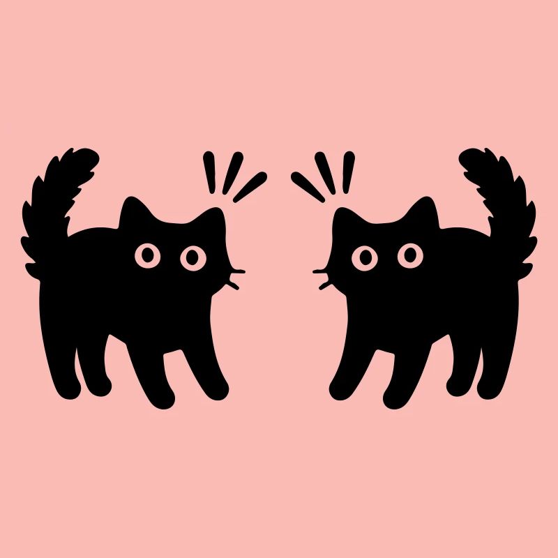 Katzen Paar