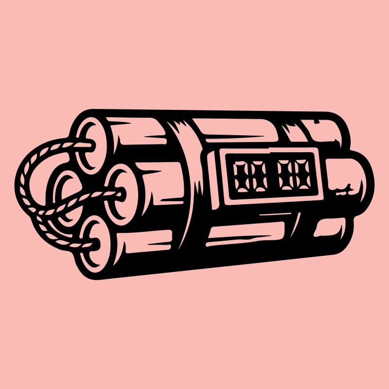 Bombe à retardement Dynamite explosive