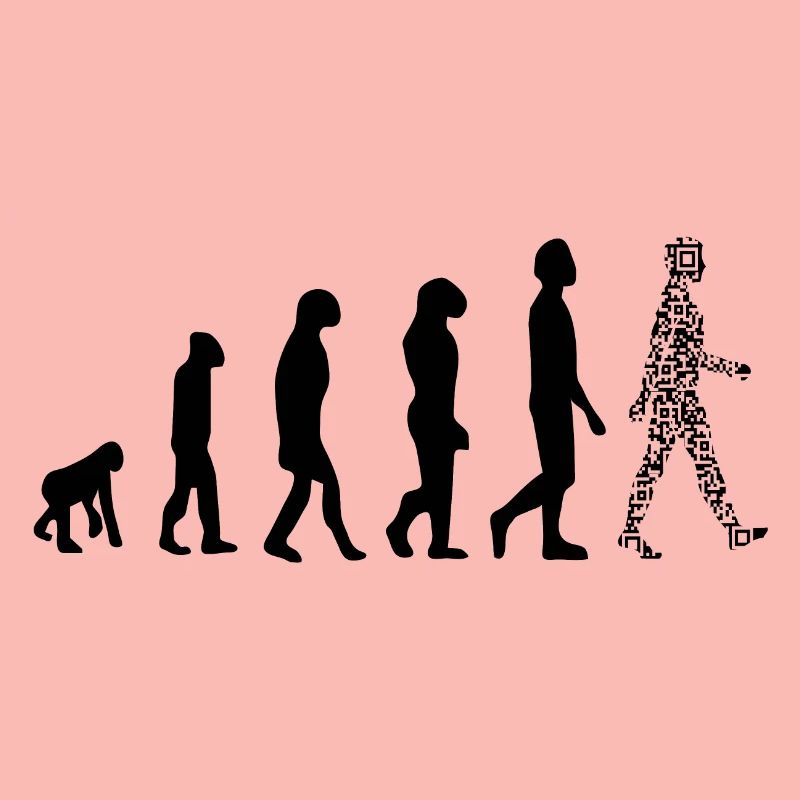 Evolution QR code - Humour pass sanitaire