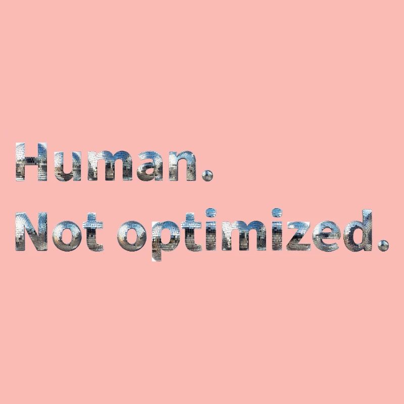Human. Not optimized.