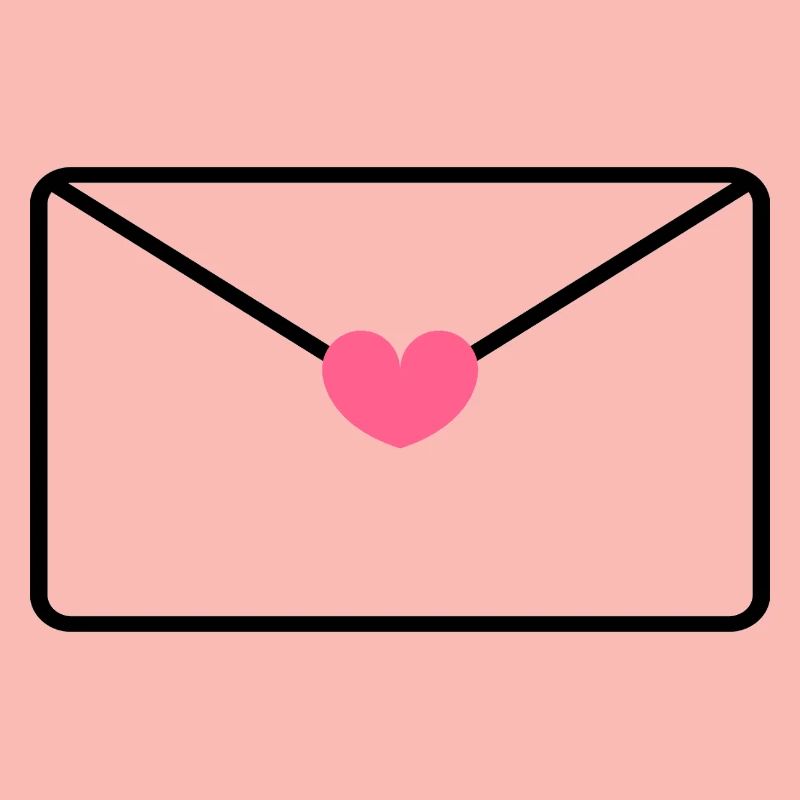 Envelope With Heart