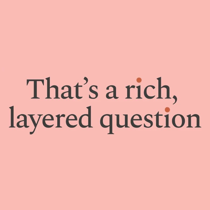 C’est une question riche et complexe