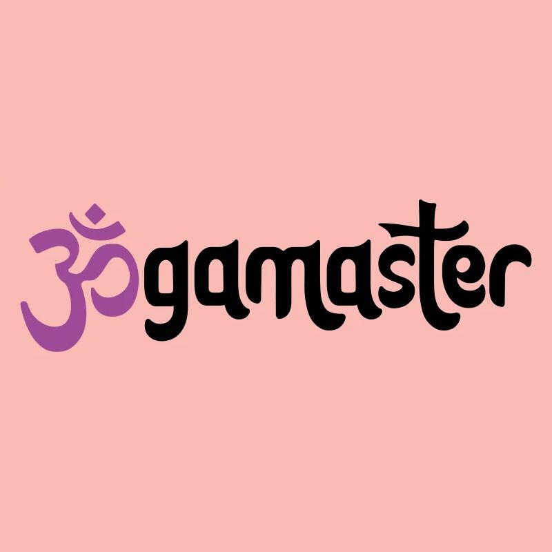 Jogamaster - Typografisches OM (3-Farbig)