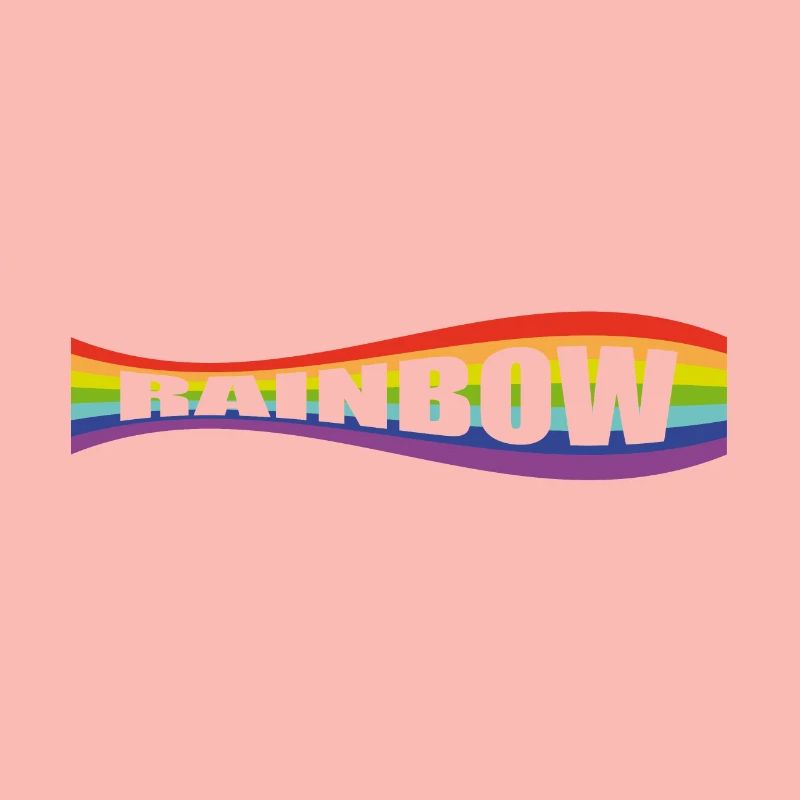 Variation du drapeau arc-en-ciel