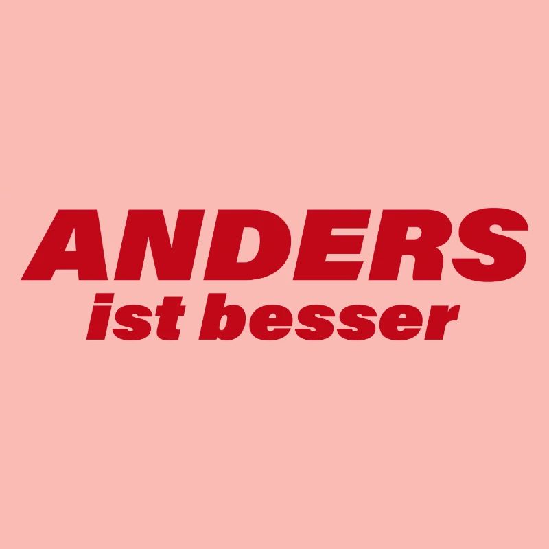 DIFFÉRENT, C’EST MIEUX