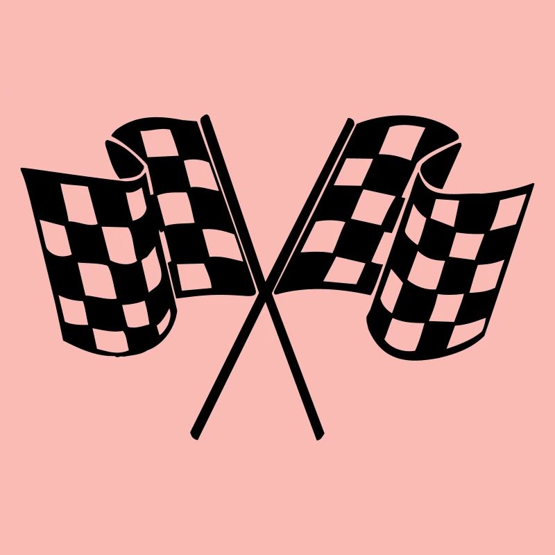 Drapeau Course Cible Voiture