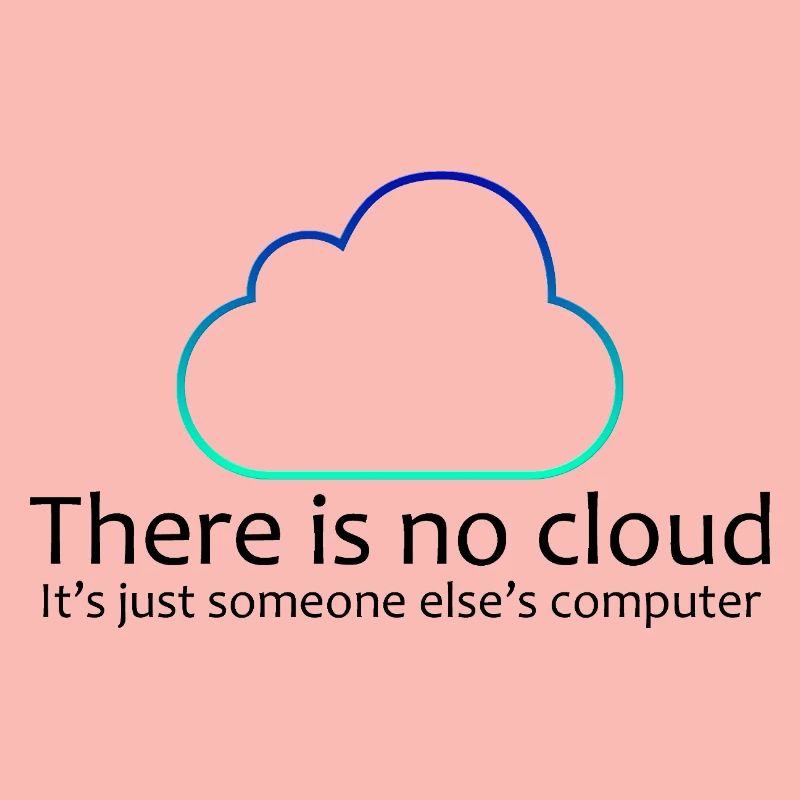 No Cloud Programming Funny Tee