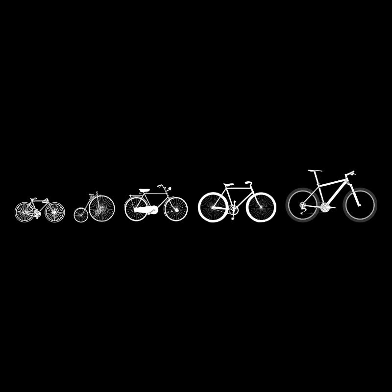 Evolutionsentwicklung des Radfahrens