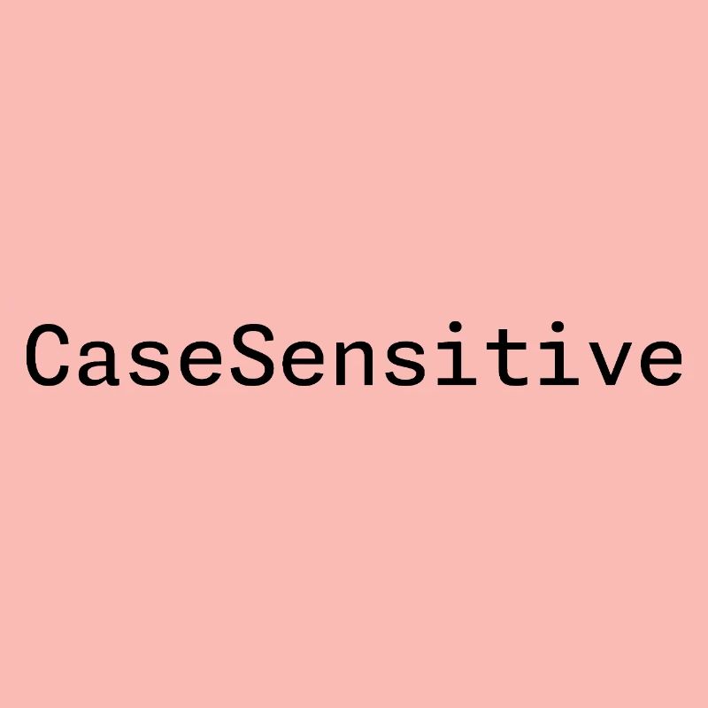 CaseSensitive Developer Humor