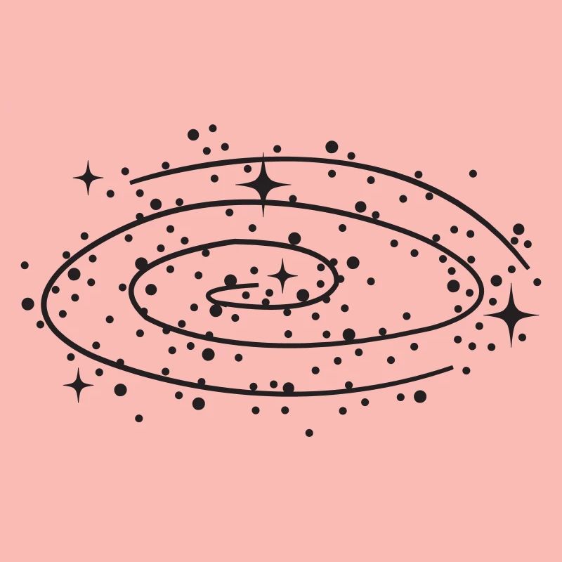 Galaxy Nebula Cosmos Star Cluster Space Doodle