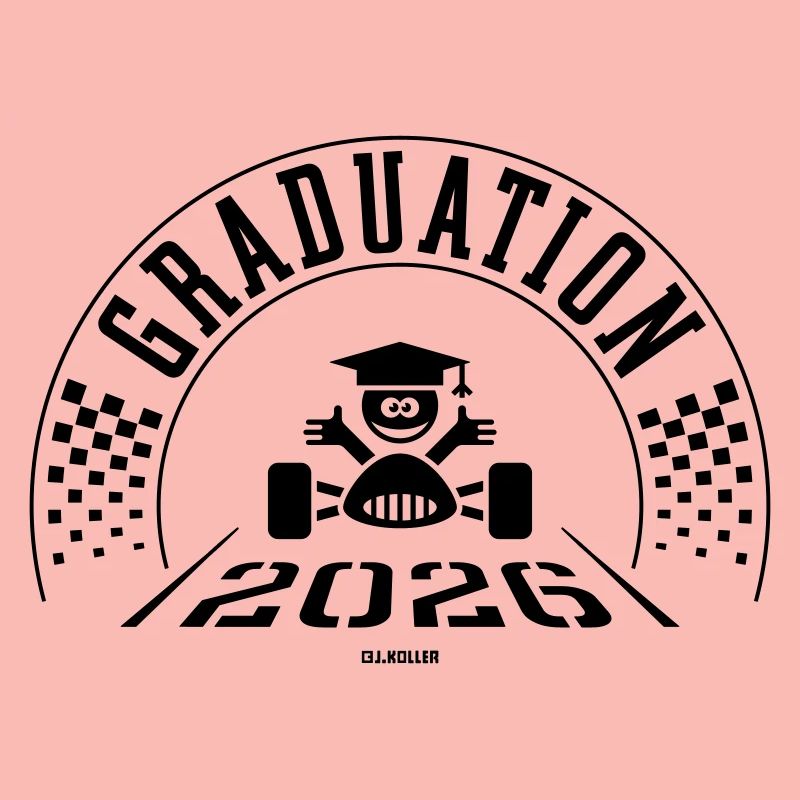 Remise des diplômes 2026 - L’école est terminée - Ligne d’arrivée - B