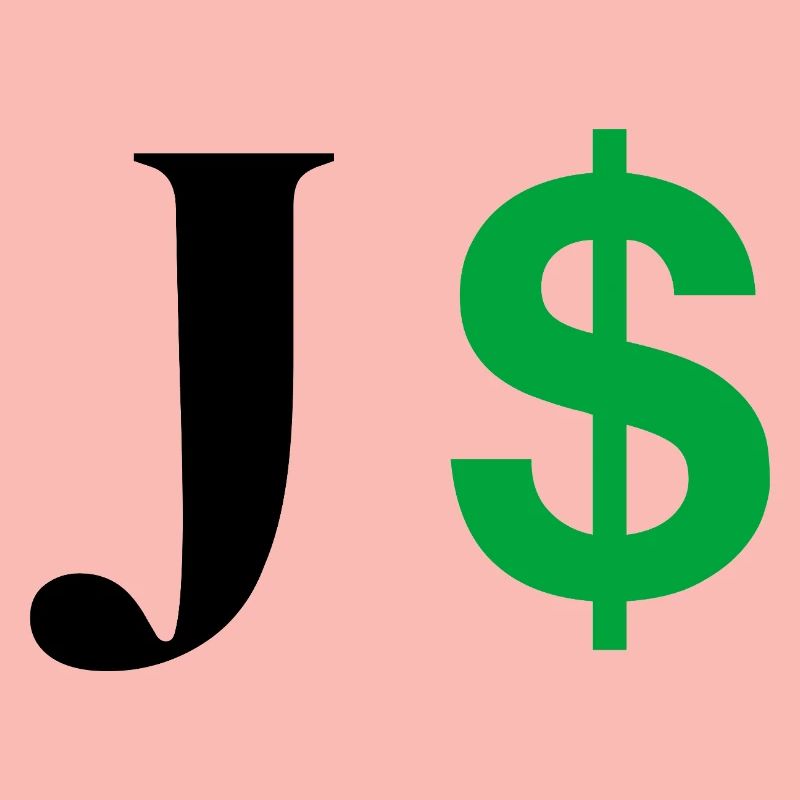Buchstabe j Dollar