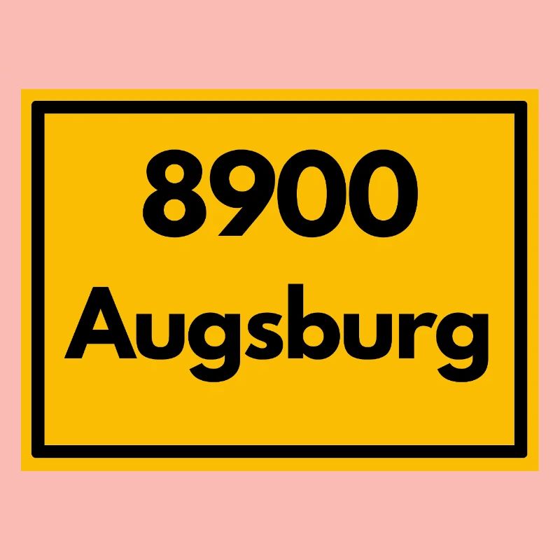 ANCIEN CODE POSTAL RETRO 8900 AUGSBOURG