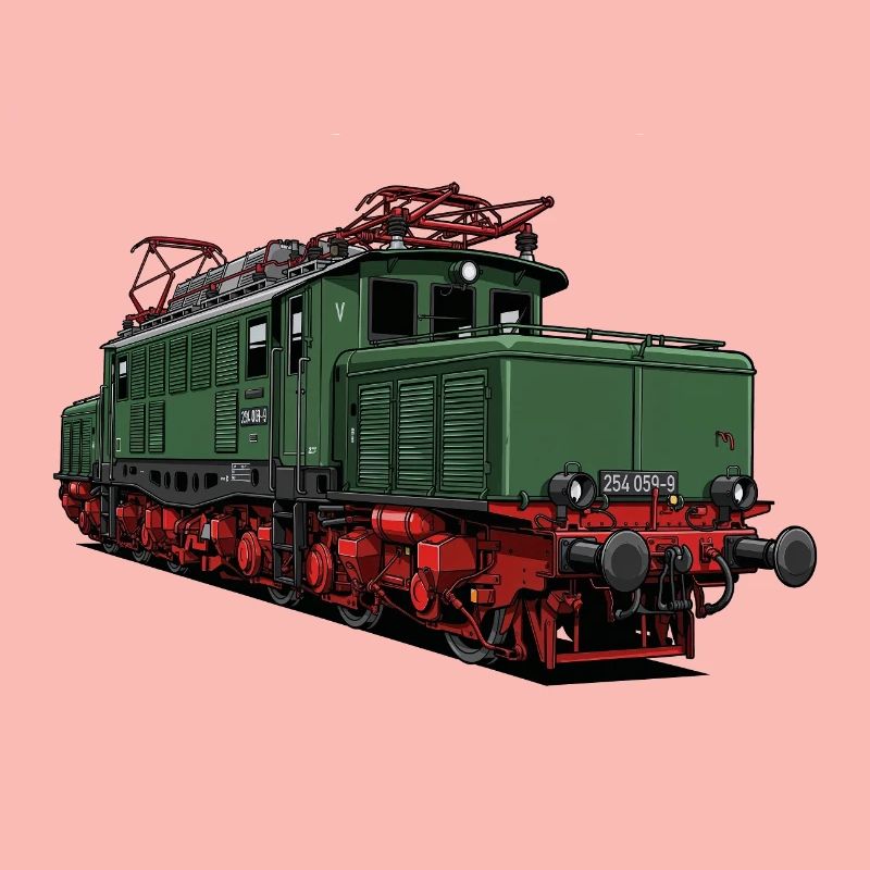 E-Lok BR 254 der DR