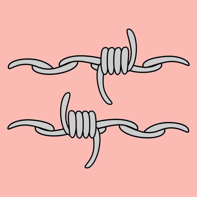 Barbed wire