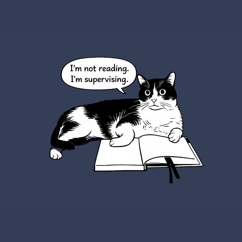 I'm not reading