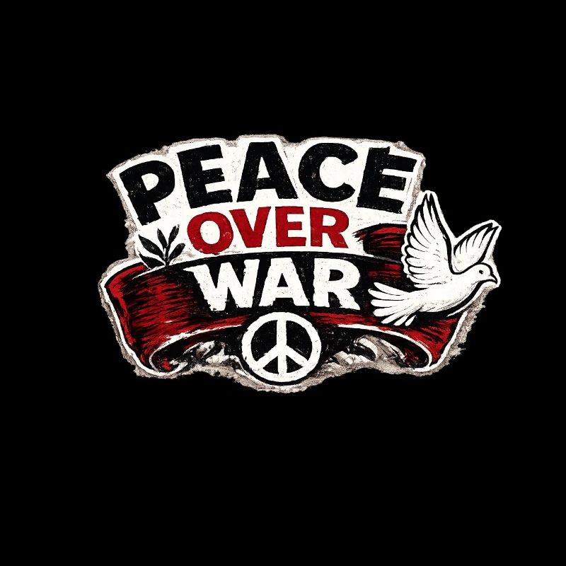 War No More – Sticker Peace & Humanity 