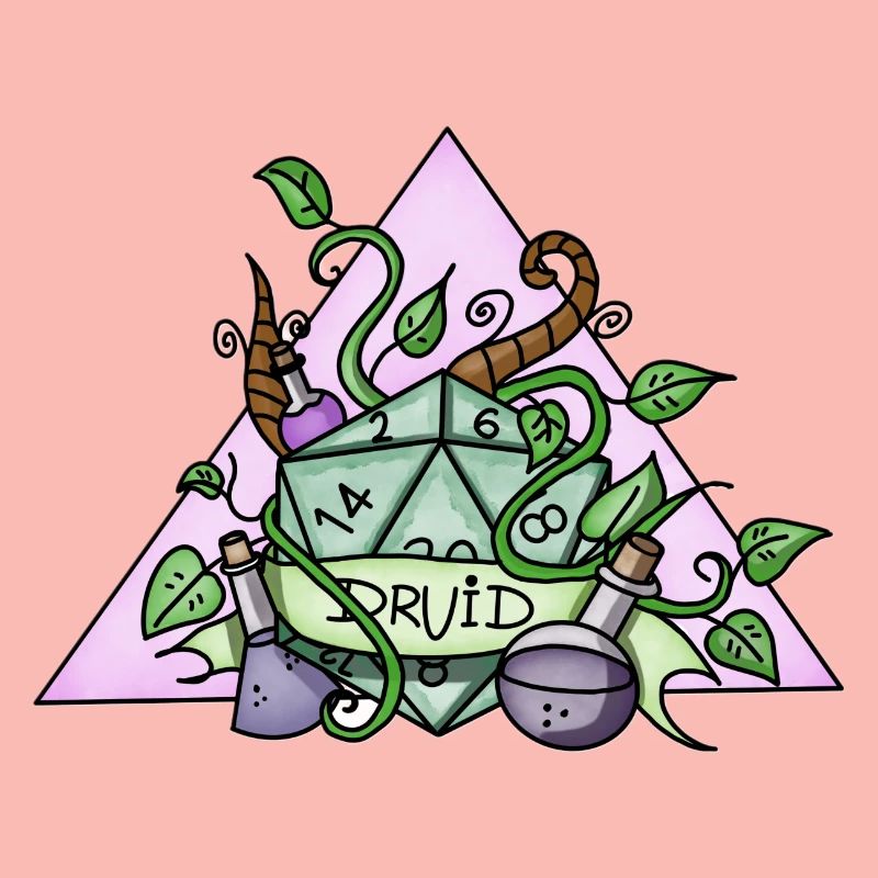Druid | RPG | Magical | Nerdy Stuff | Handmade |