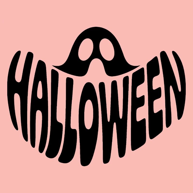 Ghost - Cool Halloween Logo