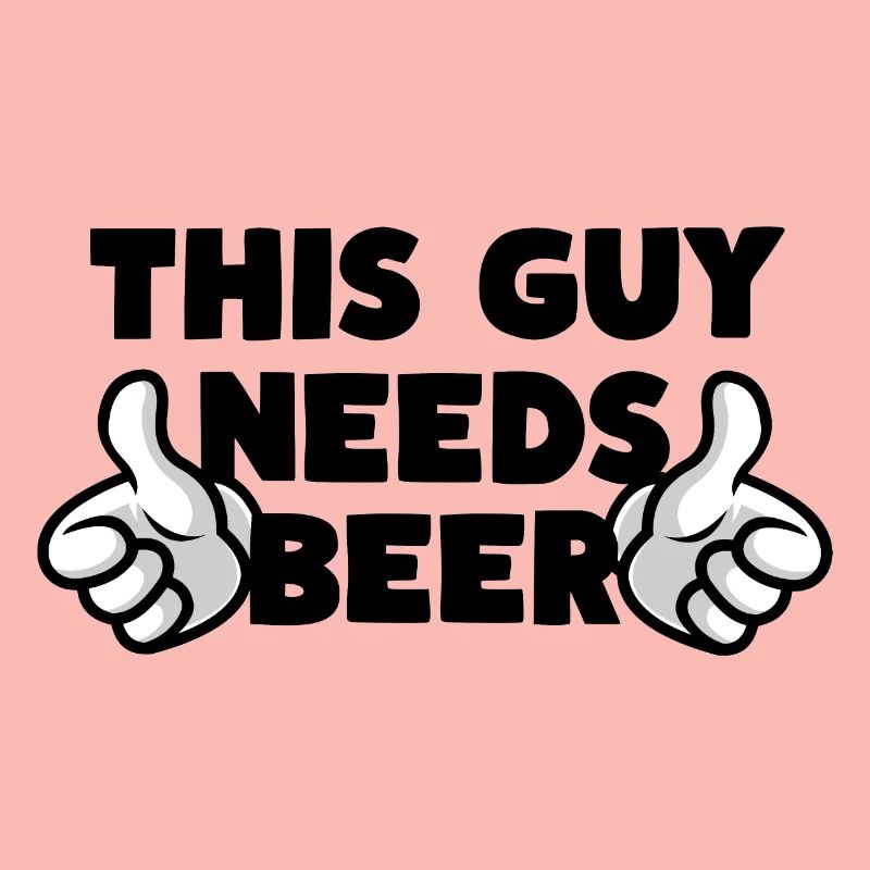 This Guy Needs Beer Bier