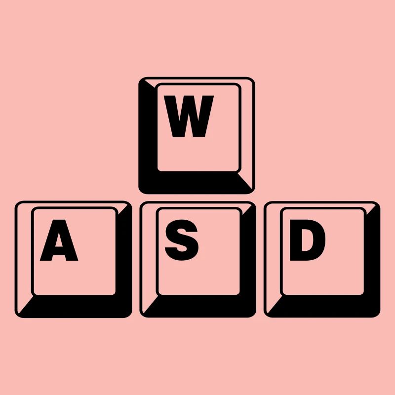 WASD Game Control Key Kombi