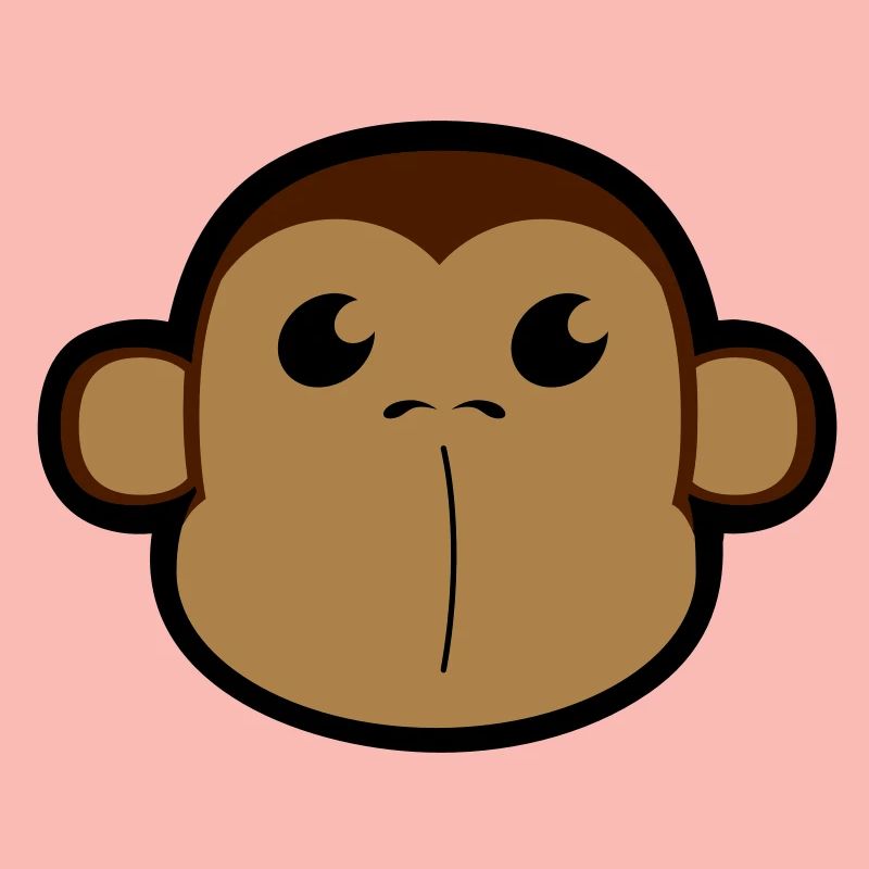 Face, Shimpanse, monkey, monkey head 3 c