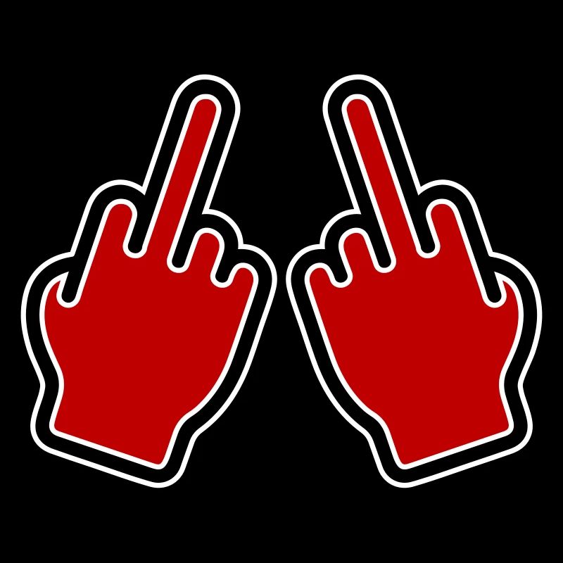 Middle Finger Sign Hand