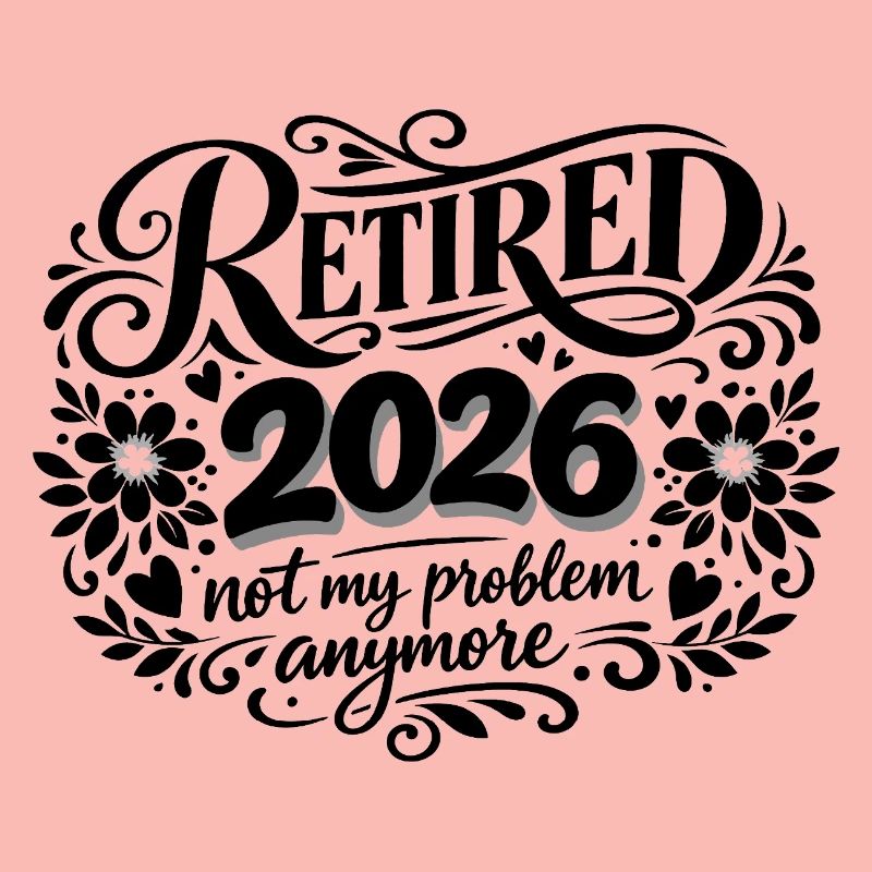 Ruhestand 2026 Plus My Problem Humor