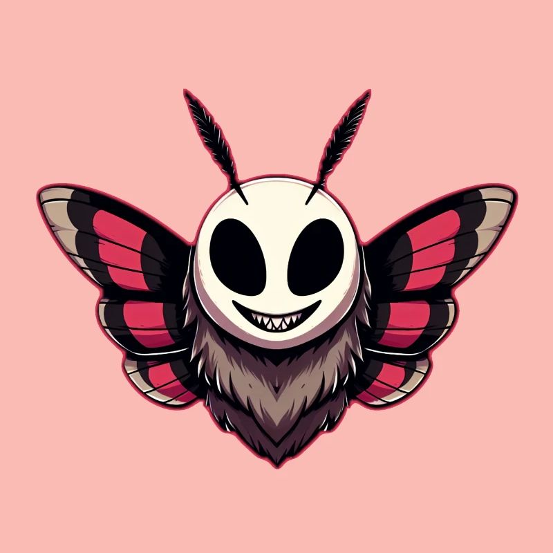 Evil Moth - Mothman Cryptid
