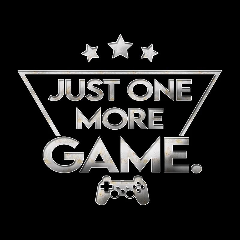 Just_one_more_game_-_silber_muster_