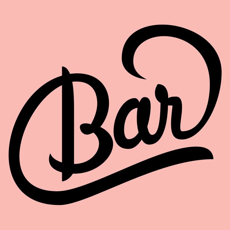 Great logo for a bar's drinks menu