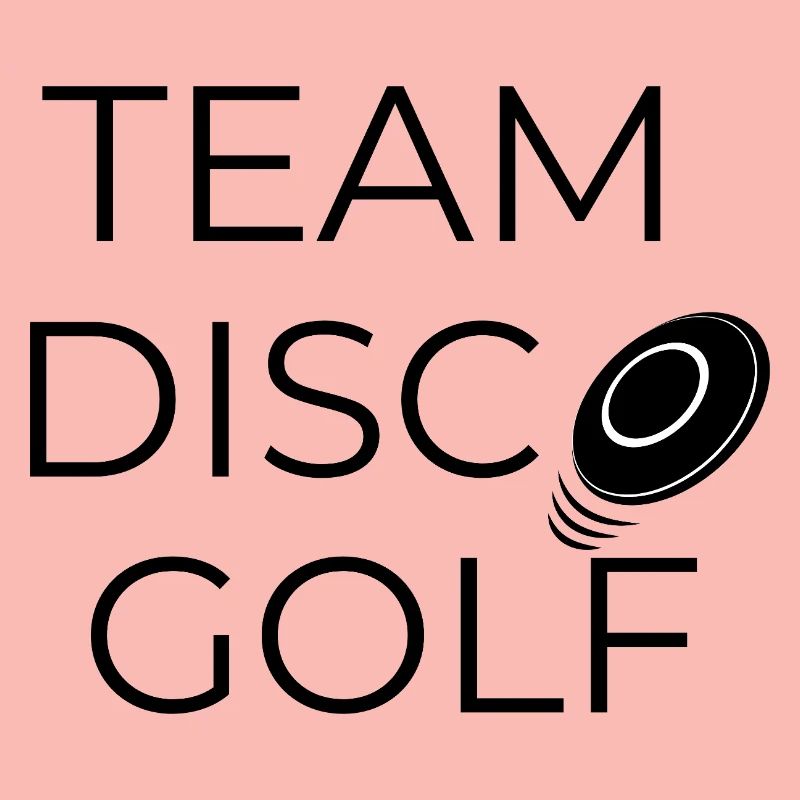 Team Disco Golf - Design avec disque