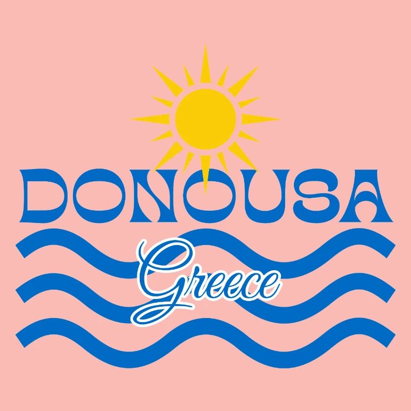 Donousa, Grèce Vagues de Soleil