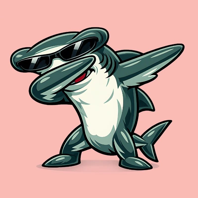 Requin-marteau à dabber