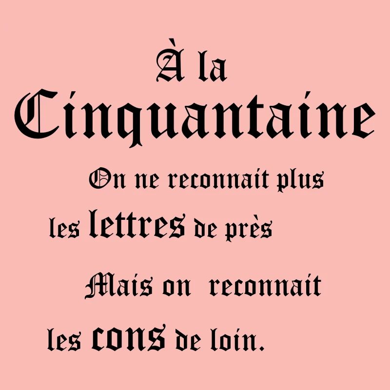 cinquantaine 50ans